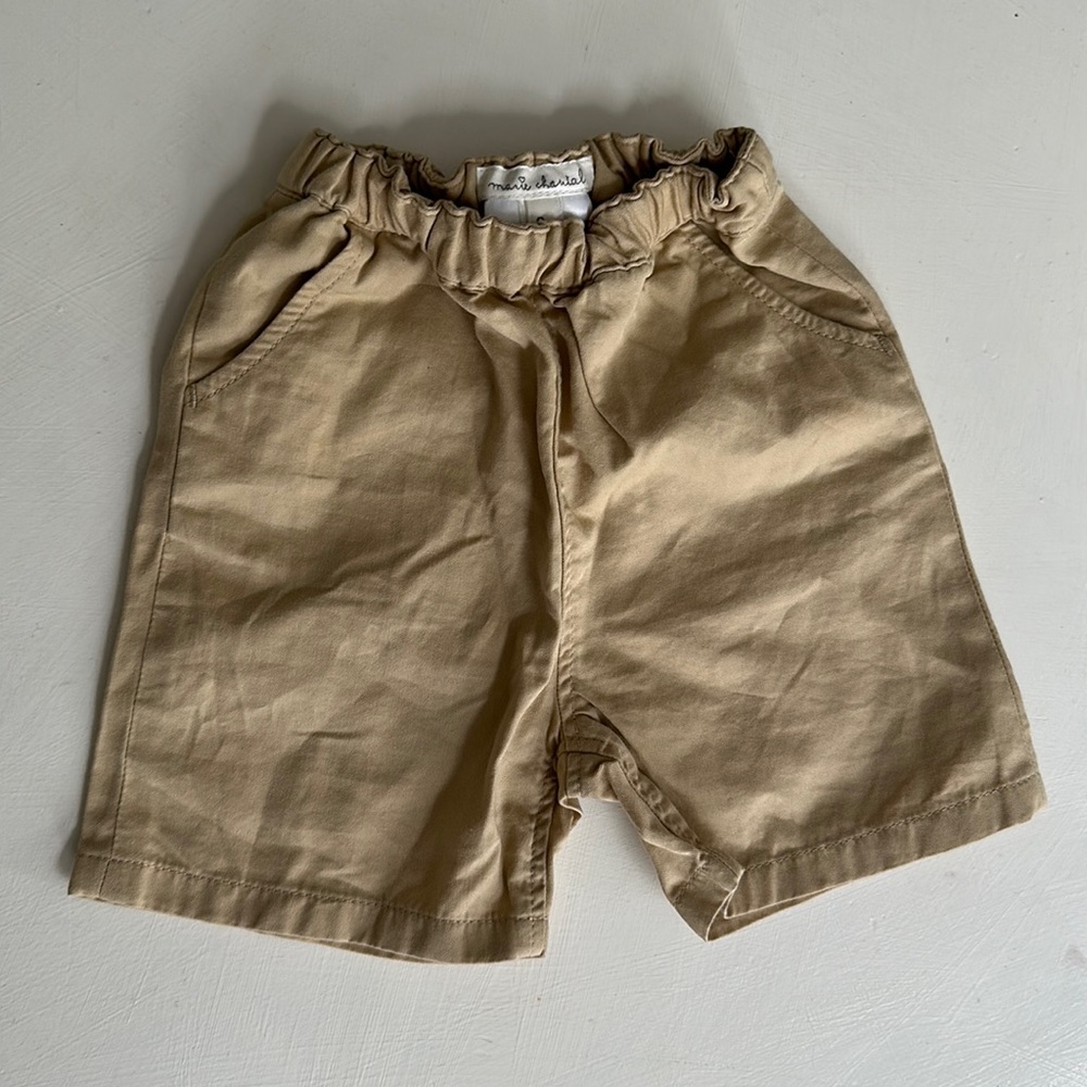 Marie Chantal Khaki Shorts Baby Boy 6m
